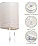Aplique Pared Enchufable 3 Colores Juego 2 Cable Accesorio V