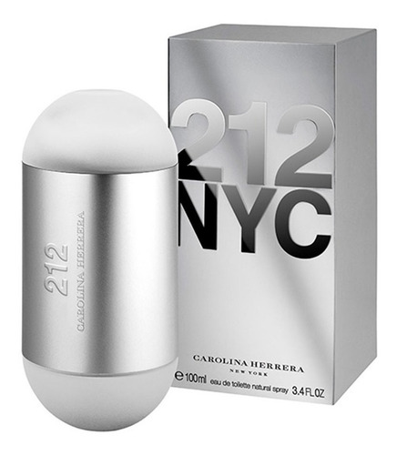 Carolina Herrera 212 Nyc Nyc Edt 100 ml Para  Mujer