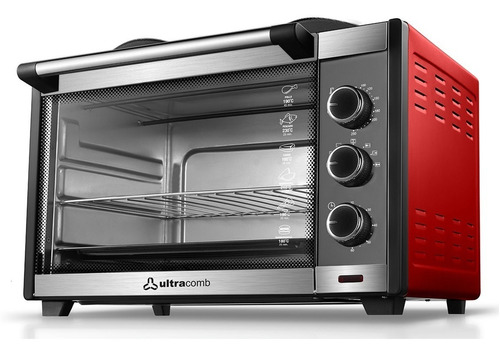 Horno Electrico De Mesa Ultracomb 45 Lts Doble Anafe Uc45acn