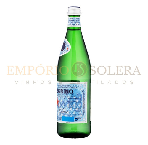 Água Mineral Natural Com Gás S. Pellegrino 750ml
