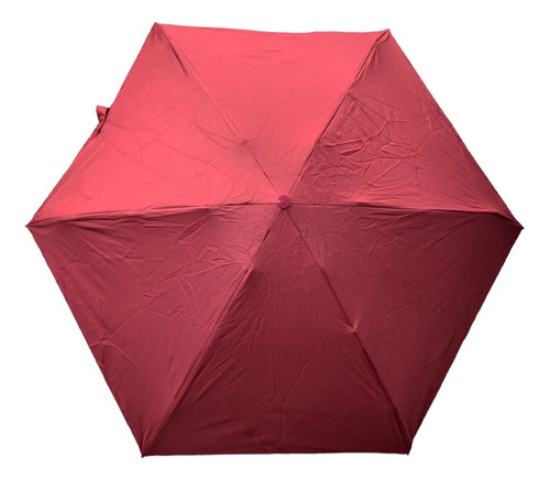 Paraguas De Bolsillo Con Estuche De Cápsula Colores - T3534 Color Rojo