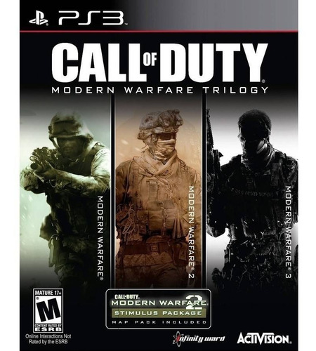Videojuego Call Of Duty Modern Warfare Trilogía (ps3)
