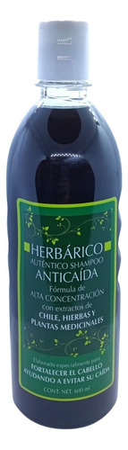 Shampoo Herbárico Anticaída De Chile , Romero, Sábila 600ml