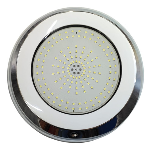 Reflector Alberca Leds Blanco Frio 12 Watts 12v Sobreponer