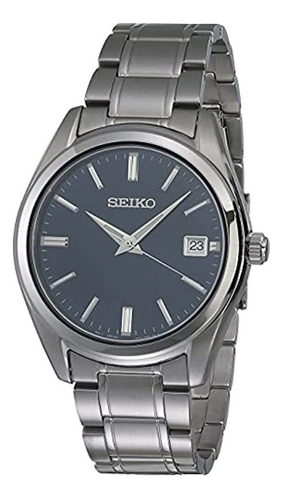 Seiko Men's Essentials Cuarzo Japonés Con Correa De Acero In