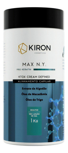 Ktox Defined Cream Pro Keratin Max N.y. Kiron 1kg