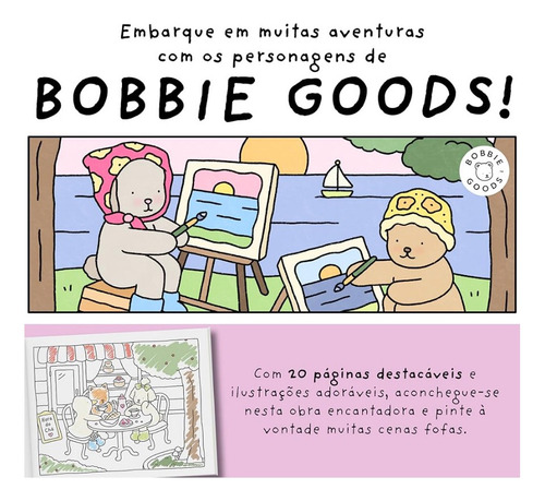 Isso E Aquilo (this & That) Livro De Colorir Oficial Bobbie Goods