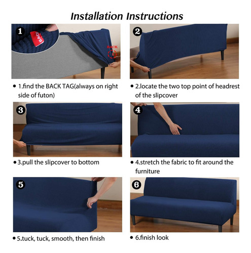 A Funda De Sofá Cama Protectora Cubre Salas Elástica