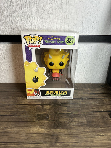 Funko Pop Television Demon Lisa 821 Simpsons (Usado)