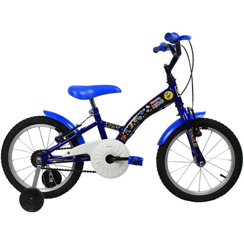 Bicicleta Infantil Aro 16 Monotubo - Azul