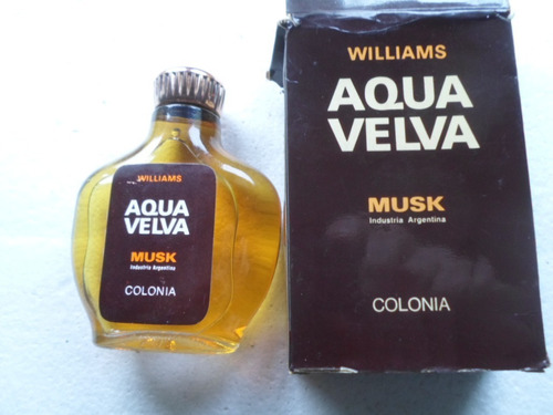  Colonia Aqua Velva Musk De Original Años 70 Coleccionable 