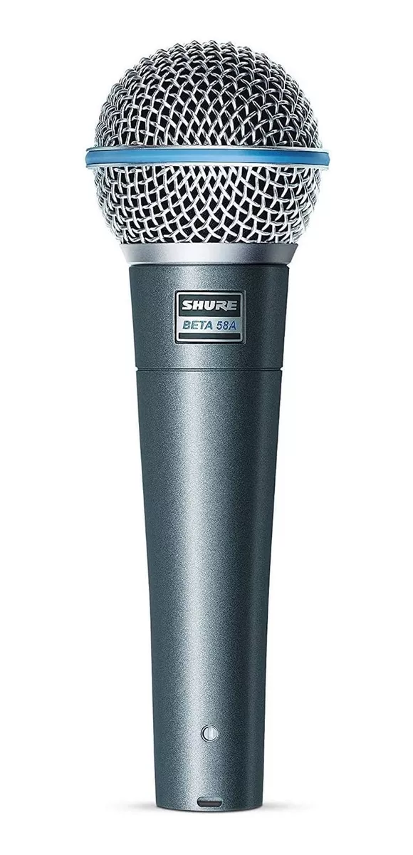 Microfono Dinamico Shure Beta 58a Supercardioide Vocal Xlr P