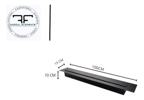 Quemador Negro Para Bio Chimenea Etanol - Alcoho