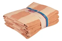 Comprar Toalla Para Alberca Hotelera La Josefina Paja\u002Fbeige - 3 Pzas Paja Rayas