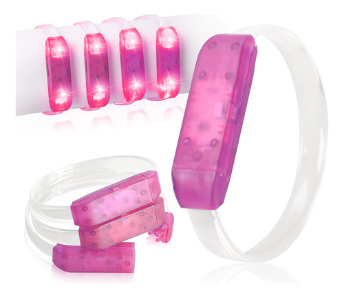 Proloso Pulseras Con Luz Led Para Conciertos, Festivales, De