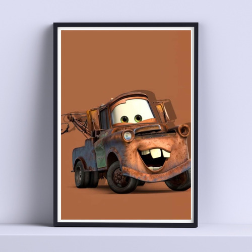 Cuadro Mate Cars 30x40cm List P Colgar