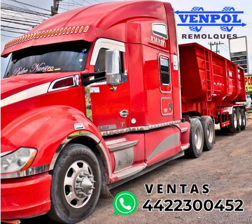 Remolque Gondola Volteo Para Materiales 30m3 Reforzada