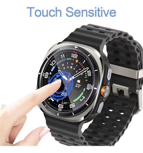 Combo 3 Micas D Cristal Templado Para Galaxy Watch Ultra