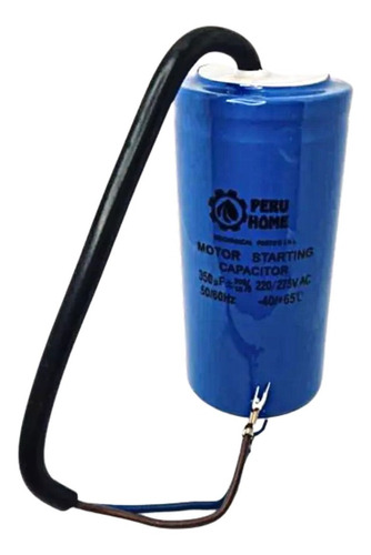 Capacitor De Arranque Azul 220/275 Vac  75 Uf Hasta 300 Uf