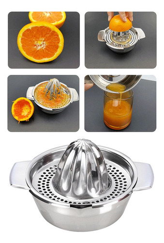 Extractor De Jugo Manual Exprimidor De Naranja De Acero