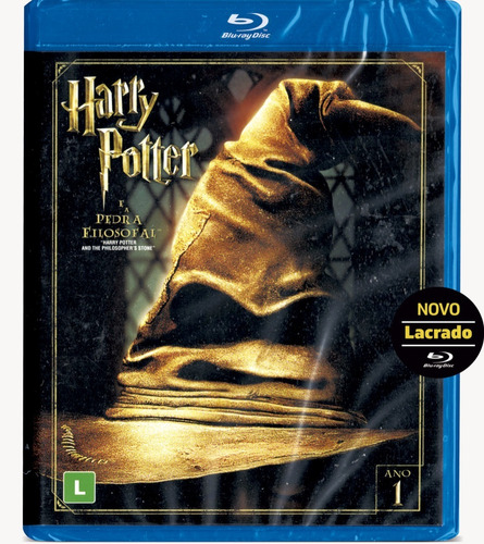 Blu-ray Harry Potter E A Pedra Filosofal - Original Lacrado