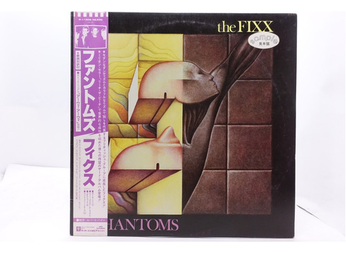 Vinilo The Fixx Phantoms 1984 Re-edición Japonesa, Obi