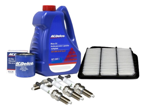 Kit Afinación Multigrado 15w-40 Acdelco: Optra 2010 