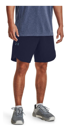 Pantaloneta Under Armour Stretchwoven Sho 7 In-azul Navy