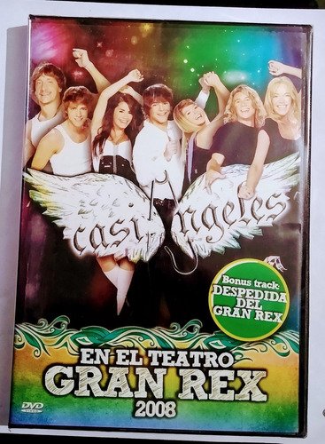 Casi Ángeles Dvd Nuevo  En Teatro Gran Rex 2008 La Despedida