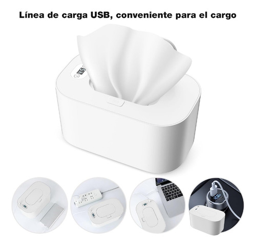 Calentador De Toallitas Húmedas Termostato Usb Para Bebés