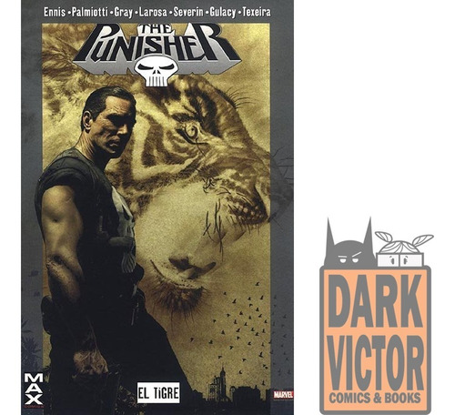 Max Punisher - El Tigre - Panini 100% - Panini