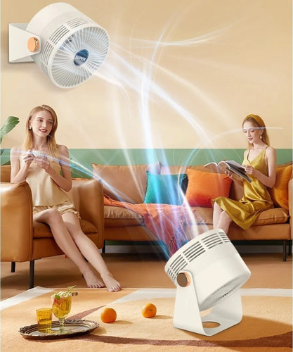 Ventilador De Escritorio De Viento Con Circulación De Aire Cantidad De Aspas 3 Estructura Azul Diámetro 20 Cm Frecuencia 15hz Material De Las Aspas Plástico