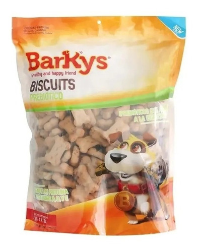 Botana Para Perro Barkys Biscuits, 2 Kg.