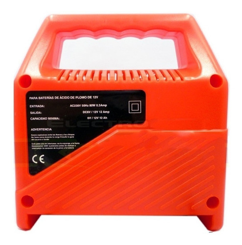Imagen 4 de 5 de Cargador De Bateria 12 Amp Dezzer Universal 12-6 Volt Ml2313
