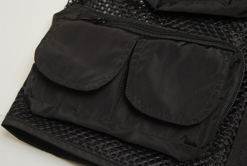 Chaleco Multibolsillos De Camuflaje De Moda Para Hombre