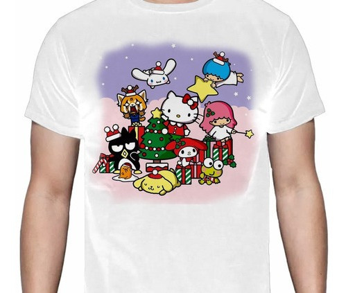 Sanrio - Hello Kitty - Navidad - Christmas - Arbol - Polera