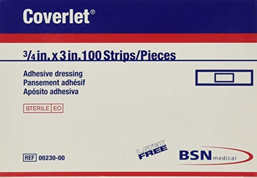 Bsn Medical Coverlet Libres De Látex Adhesivo Apósitos Tiras