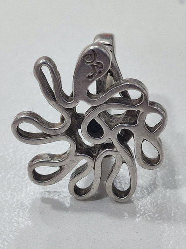 Anillo De Plata Diseñador Daniel Espinosa (Usado)