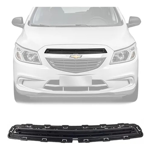 Parrilla Rejilla Superior Chevrolet Onix 2013 2014 2015 2016