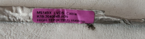 Cable De Pantalla Video Lcd Original Para Msi Lapotp Lvds. (Usado)