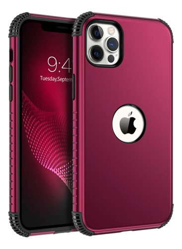 Funda Bentoben Para iPhone 12 Pro Max Wine