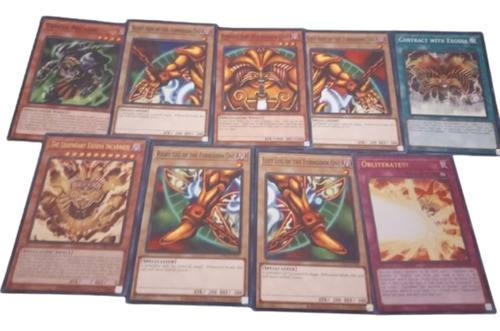 5 Partes De Exodia Yugioh Nuevas 