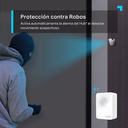 TP-Link Sensor de movimiento Tapo, requiere tapo Hub, batería de