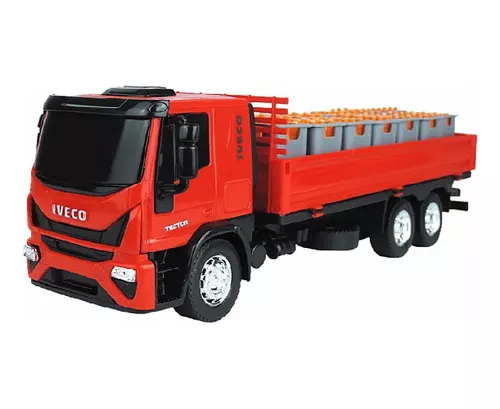 Brinquedo Infantil Divertido Caminhão Iveco Tector Delivery em