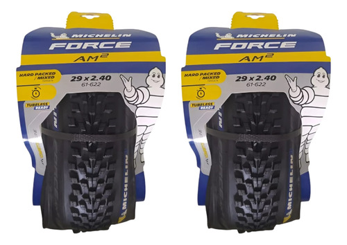 Par De Pneu Mtb Michelin Force Am2 29x2.40 Competition Line