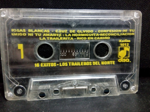 Los Traileros Del Norte - 16 Auténticos Éxitos (cass Origina (Usado)
