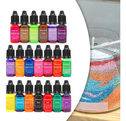 Tinte Líquido Para Velas, Tinte De Color Para Velas, 20