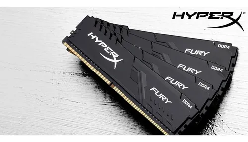 Memoria Ram Hyperx Fury Ddr4 8gb 3200mhz 1x8gb Negro