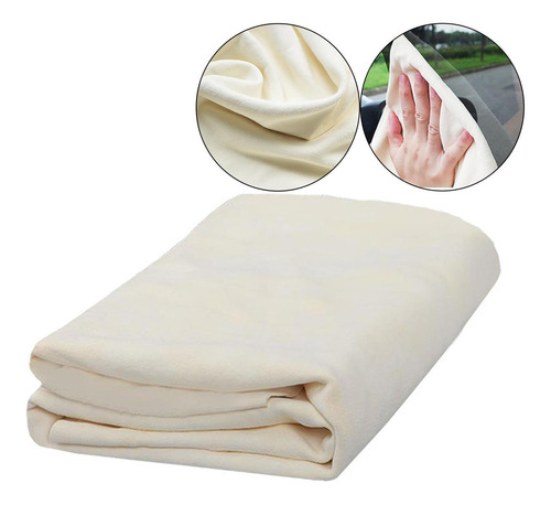Toalla De Secado De Gamuza De Coche Paño De Gamuza 30x40cm