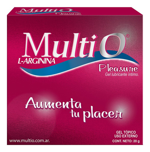 Multio Pleasure Gel Lubricante Íntimo Aumenta Placer Multi O